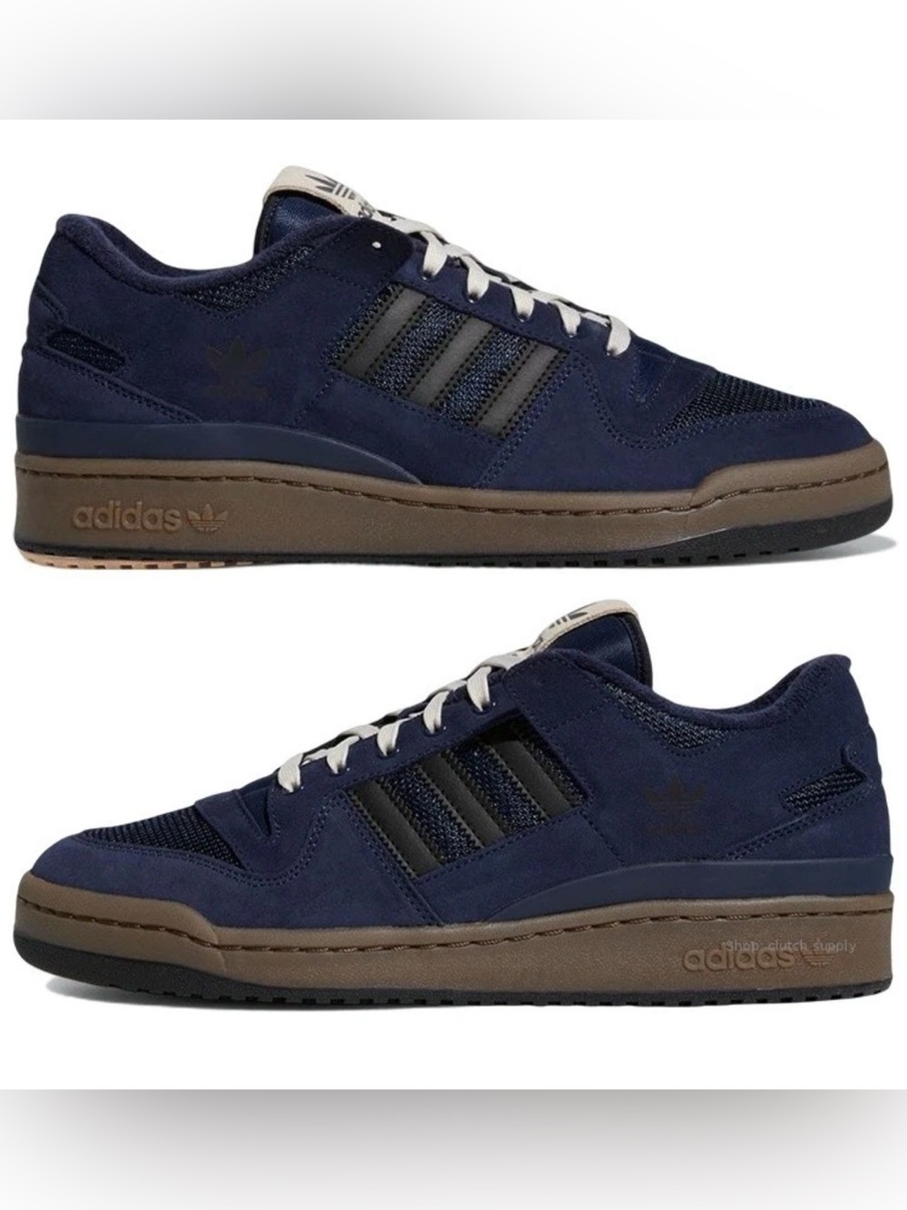 Adidas Originals Forum 84 Low Adv Collegiate Navy Gum Men Size 13 Style GX9755